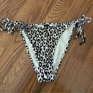 Triangl Swimwear Leopard Print Bikini Bottom Size XL